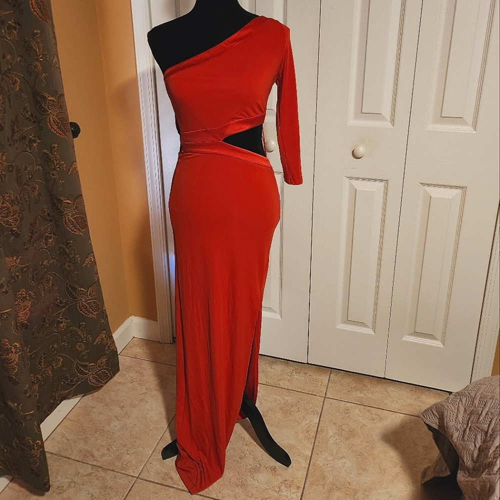 Red Holiday Alice and Olivia Dress